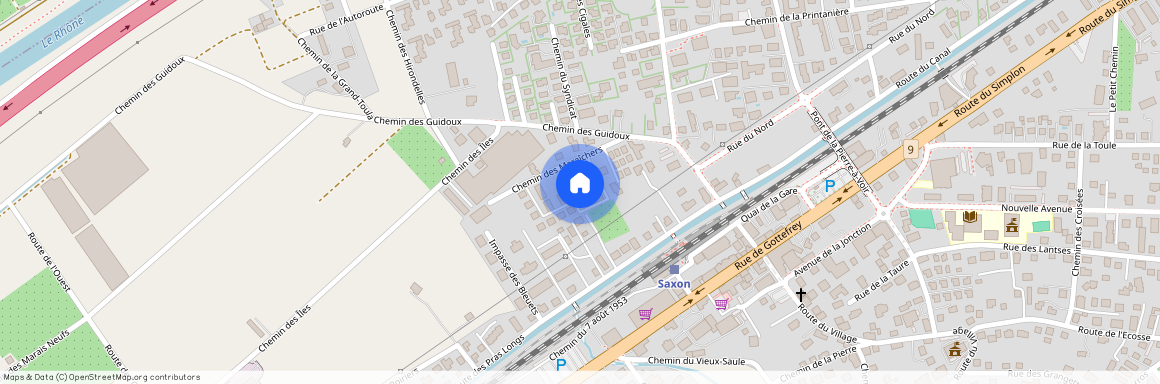 Chemin des Maraîchers 11, 1907 Saxon