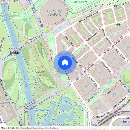 Olympic Park Avenue, London, E20