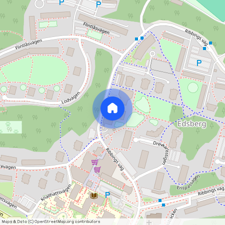 Ribbings väg 91, Edsberg
