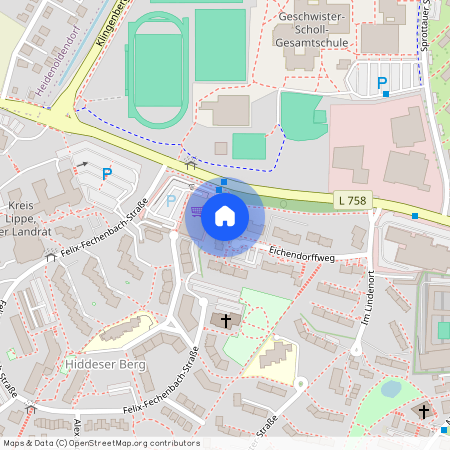 Eichendorffweg 12, 32756, Detmold