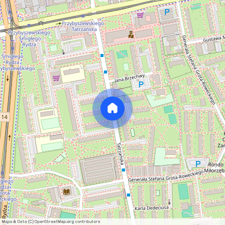 ul. Tatrzańska, Zarzew, Widzew, Łódź, łódzkie