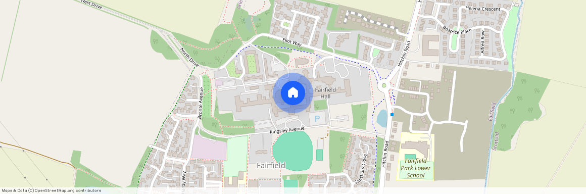 Fairfield Hall, Stotfold, Hitchin
