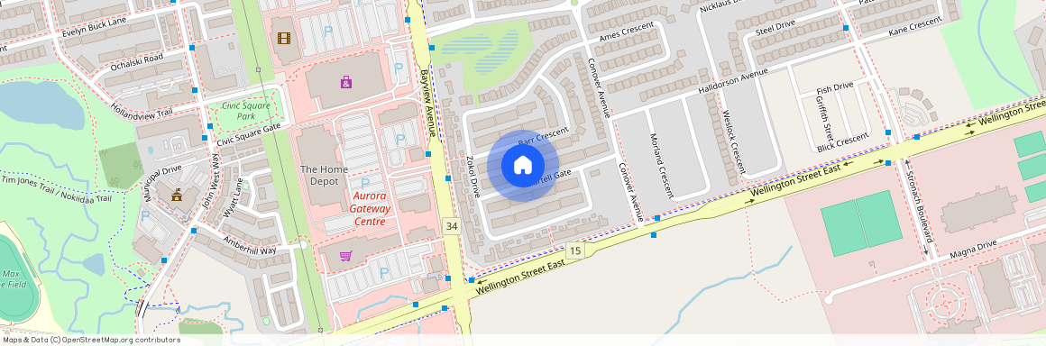 28 Martell Gate Unit# Gl Unit, Aurora
