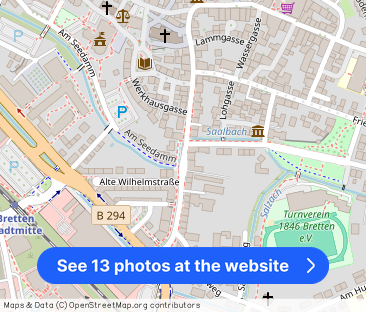 Helle Maisonettewohnung mit Garage im Herzen von Bretten! - Photo 1