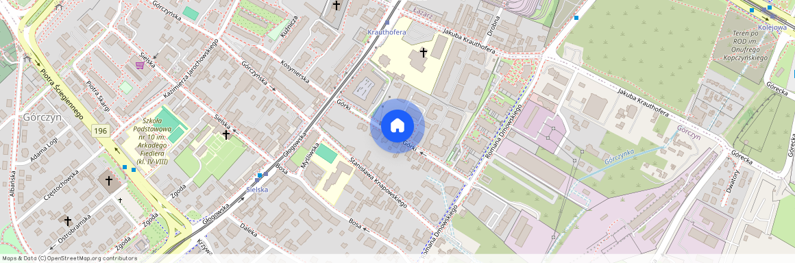 Poznań-Grunwald, ul. Górki, Łazarz