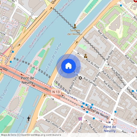 Rue Garnier, Francja, Neuilly-Sur-Seine