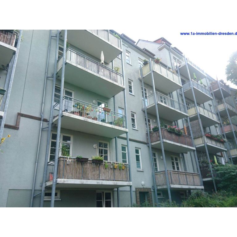 - 3 - Raumwohnung mit Balkon in Dresden - Plauen - Photo 1