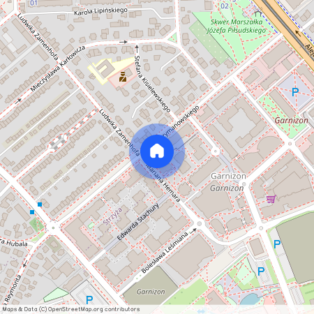 ul. Karola Szymanowskiego, Strzyża, Gdańsk, pomorskie