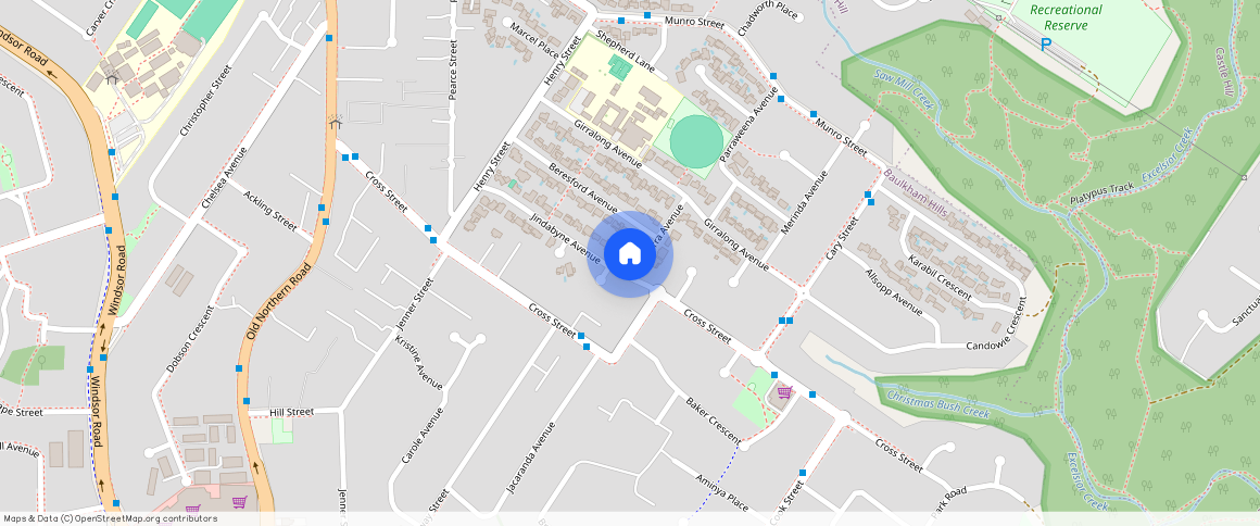 ** Jindabyne Avenue, Baulkham Hills, NSW 2153