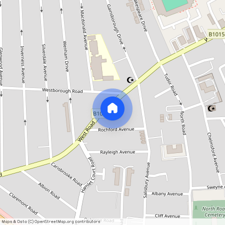 West Road, Westcliff On Sea SS0