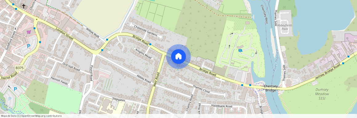 Bridge Road, Chertsey, KT16