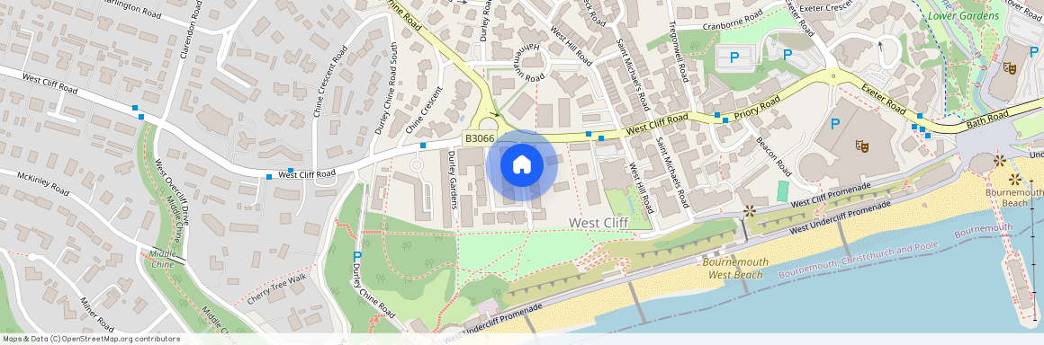 West Bay, West Cliff Gardens, Bournemouth, BH2