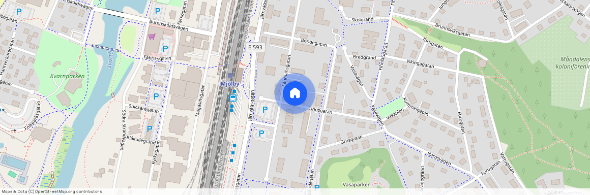 Östergötlands län, Mjölby, Lagmansgatan 24B