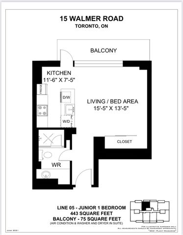 For Lease - 15 Walmer Road Unit# 405, Toronto, Ontario - Photo 4