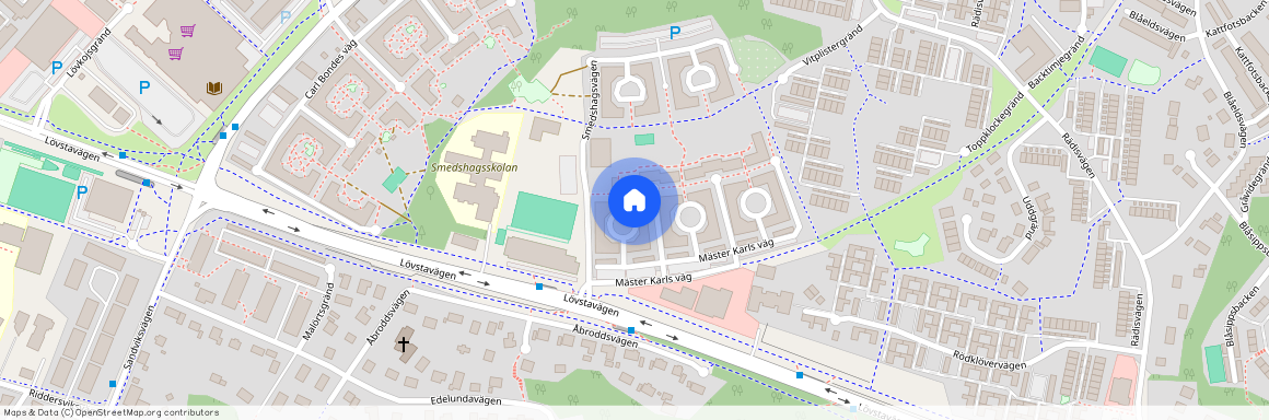 Mäster Karls väg 9, Villastaden