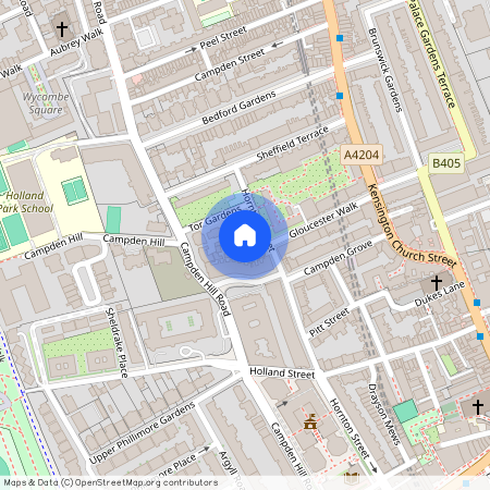 Campden House Close, London