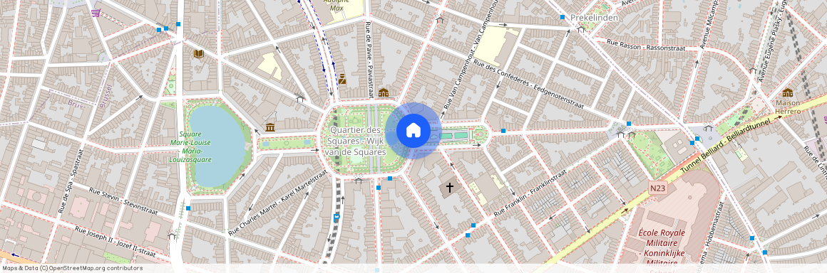 Square Marguerite1000 Bruxelles