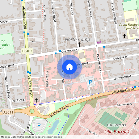 Queens Road, Farnborough, GU14