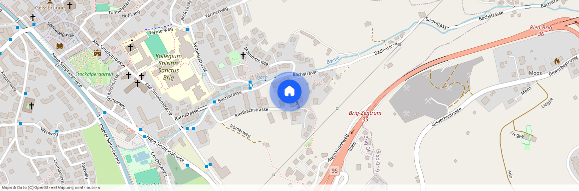 3900, Brig-Glis, Bachhalteweg, 2