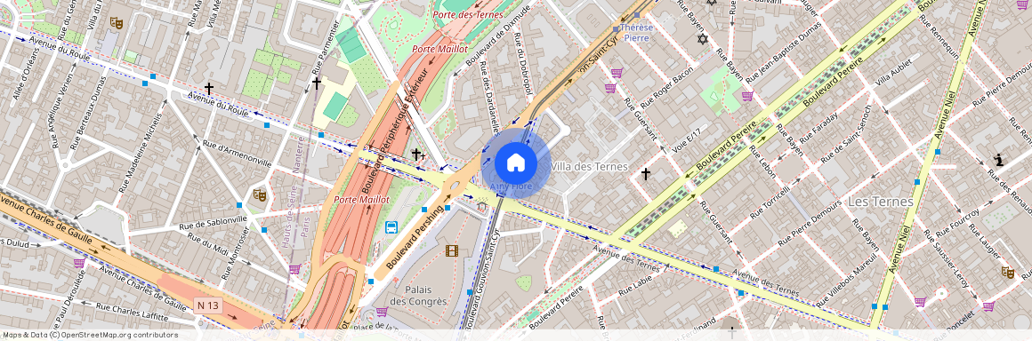Rue Ruhmkorff et Boulevard Gouvion-Saint-Cyr 75017 Paris (17e arrondissement)