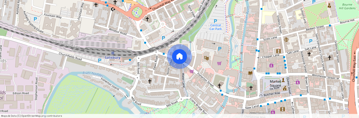 Fisherton Street, Salisbury, Wiltshire, SP2