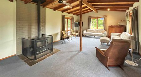 WOODEND – RUSTIC CHARM, THREE BEDROOMS, ONE BATHROOM, LARGE SECTION, FRUIT TREES & BERRIES - Photo 2