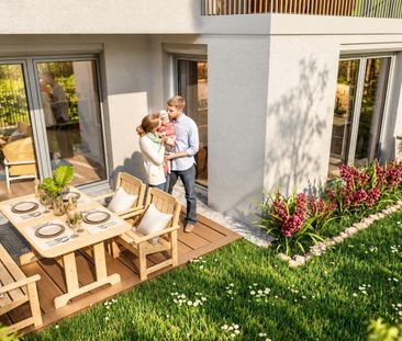 Modernes Doppelhaus in Niedrigenergiebauweise – Grünruhelage nahe Mühlwasser + KFZ-Stellplatz direkt beim Haus - Photo 6