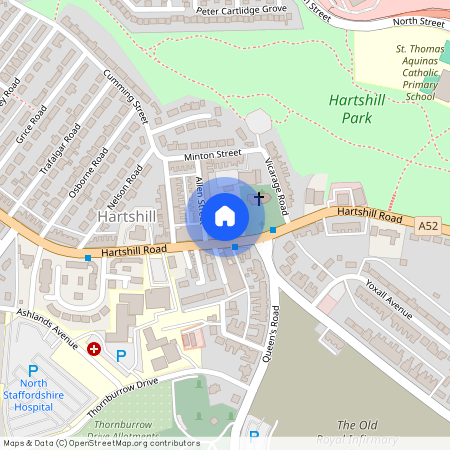 Vicarage Road, ST4 7NL