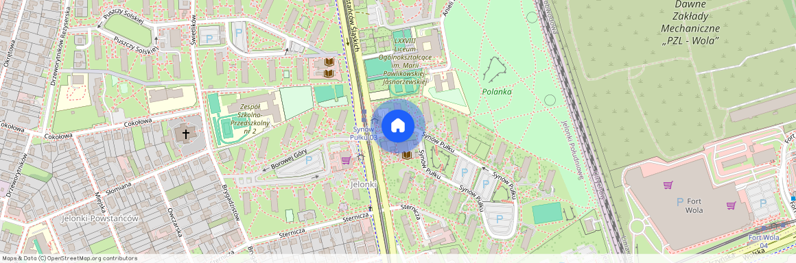 Warszawa, Bemowo, Synów, Pułku