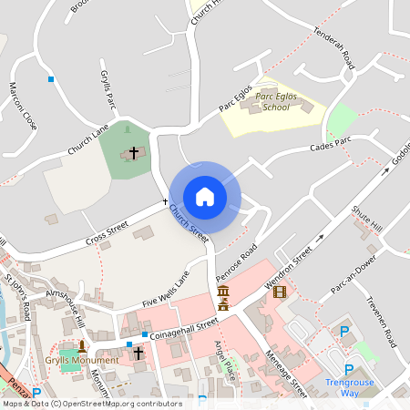 Rose Cottages, Church Street, Helston