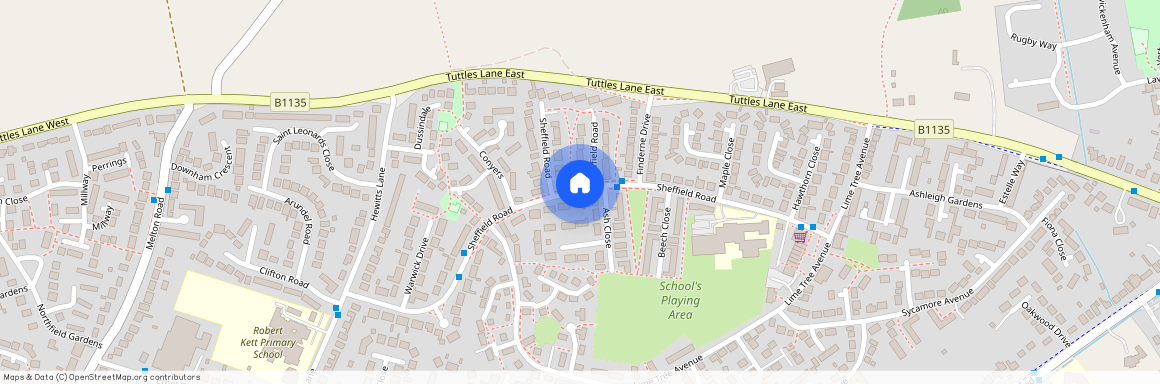 Sheffield Road, Wymondham, Norfolk, NR18