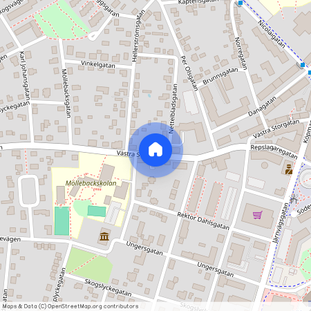 Västra storgatan, Sölvesborg