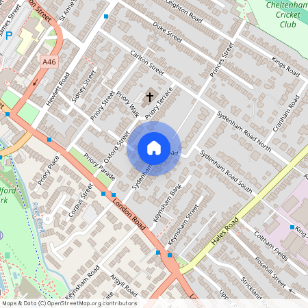 Central Cheltenham GL52 6DZ