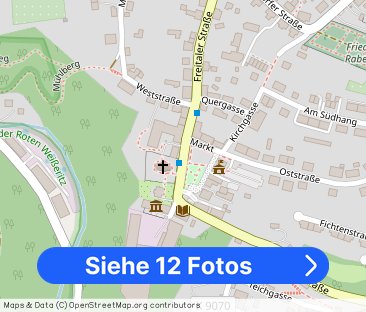 Helle, individuelle Dachgeschosswohnung mit weitem Blick in Rabenau! - Foto 1