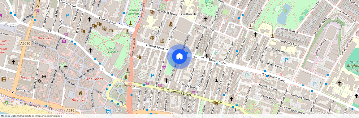 Dorset Gardens, Brighton