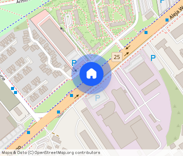 Do wynajęcia 48 m2 - 2 pokoje - al. Wojska Polskiego 62a - Zdjęcie 1