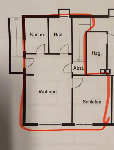 Neu sanierte ruhige möblierte 2Zimmer ELW - Photo 4