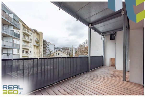 Zentral gelegene Single- oder Pärchenwohnung mit großer Terrasse - Photo 1