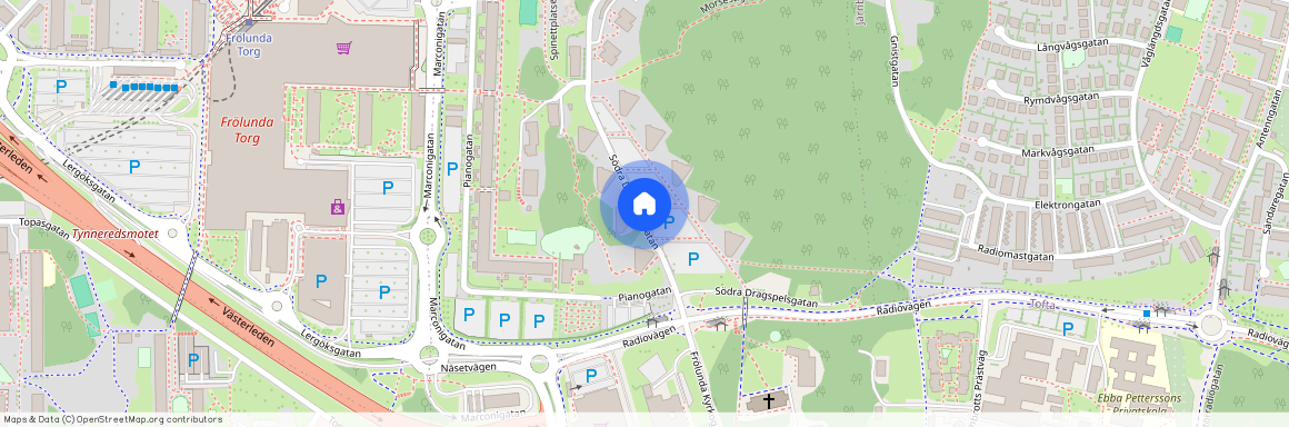 Södra Dragspelsgatan, Västra Frölunda