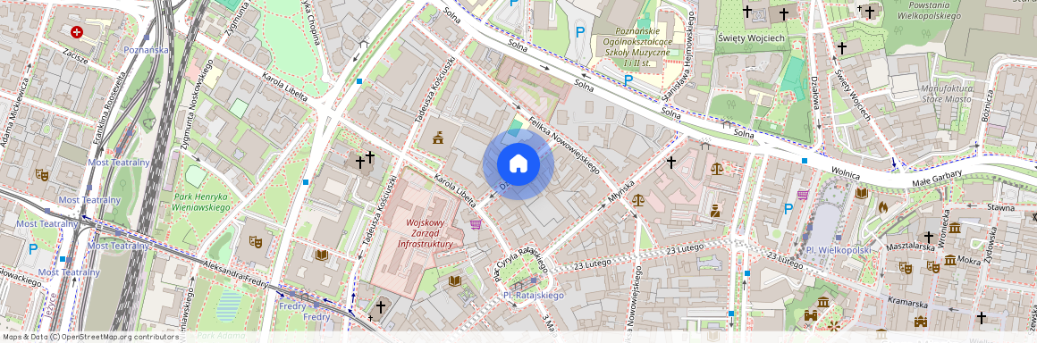 ul. Działyńskich, Centrum, Stare Miasto, Poznań, wielkopolskie