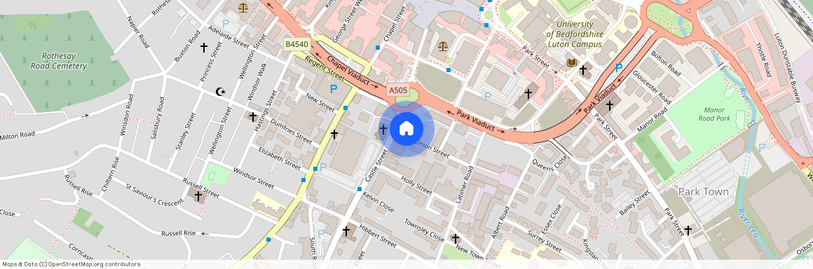 Castle Street, Luton, Bedfordshire, LU1 3AR