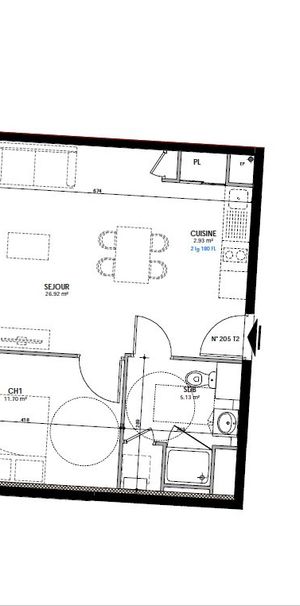 Location Appartement 2 pièces 46m² POITIERS 86000 - Photo 1