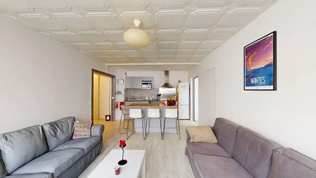 Colocation - T4 Meublé Nantes, 66.0m2, 4 chambres - Photo 5