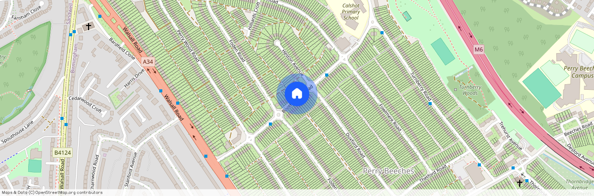 Booths Farm Road, Birmingham, B42