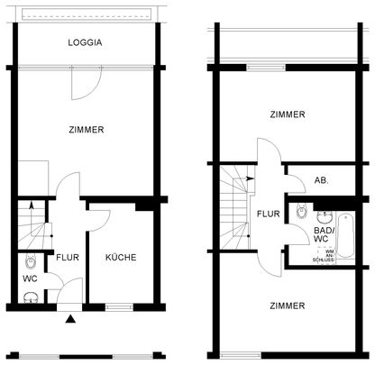 Großzügige 3-Zimmer-Wohnung mit Loggia //ZG 4.OG/5.OG , 4. ME von li. - WBS erforderlich ! - Photo 1