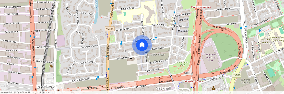 Gildart Gardens, Liverpool L3