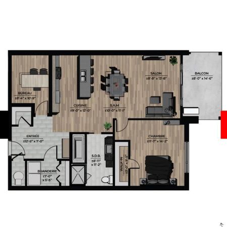 Logement a louer - Photo 4