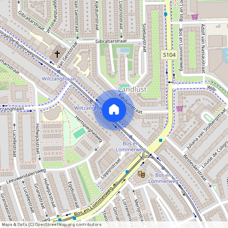 Landlust, 1055 NA, Admiraal De Ruijterweg, Amsterdam