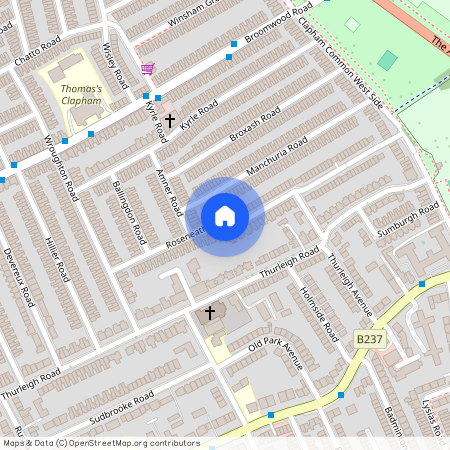 Roseneath Road, Clapham, SW11