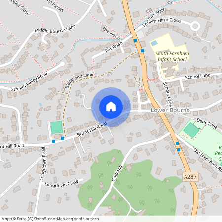 Burnt Hill Road, Lower Bourne, Farnham, Surrey, GU10